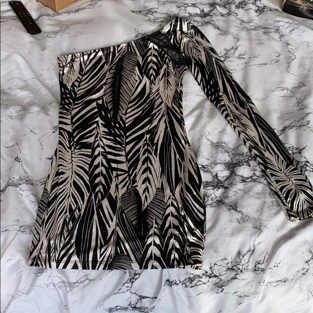 Arden B - One shoulder mini dress